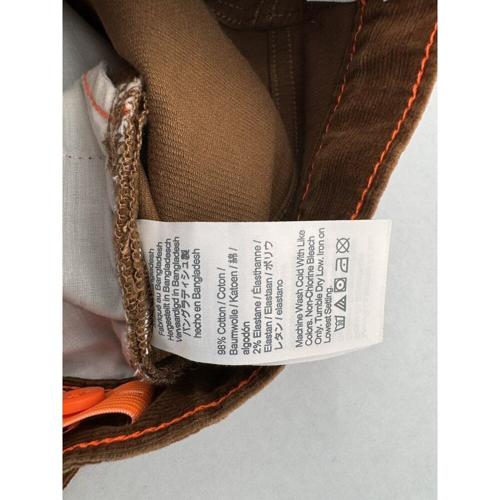 Crewcuts Corduroy Slim Flex Pants Boys Size 3 Dark Acorn Brown Holiday NWT $60 - Picture 10 of 11